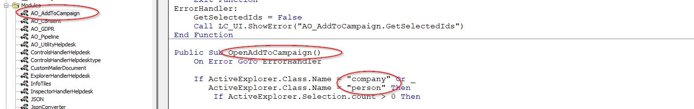 Example image statuses